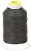 COATS&CLARK Coats & Clark Inc D71-0002 Outdoor Living Thread, Mini King Spool, 200-Yard, Black