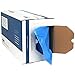 Plasticplace 20-30 Gallon Blue Recycling Bags 1.2 Mil, 30