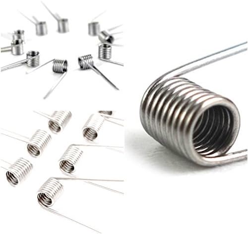 24 Gauge Kanthal A-1 Micro-Coils. Lot of 10. (5 wraps)