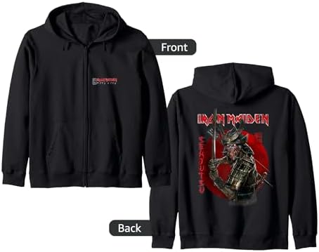 Amazon.com: Iron Maiden - Senjutsu Stacked Logo Eddie Red Circle