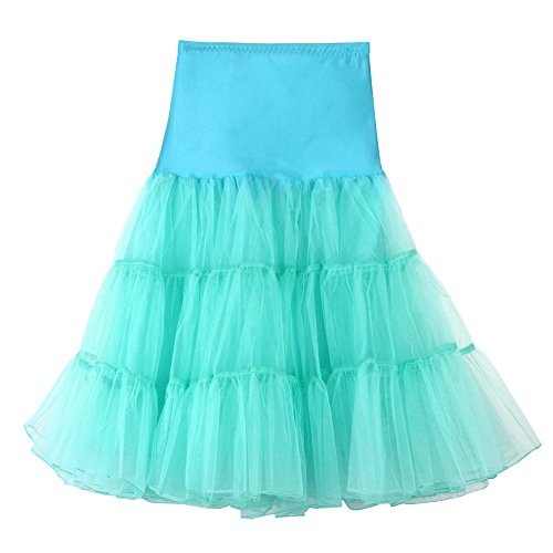 iYBUIA Womens High Waist Pleated Short Skirt Adult Tutu Dancing Skirt