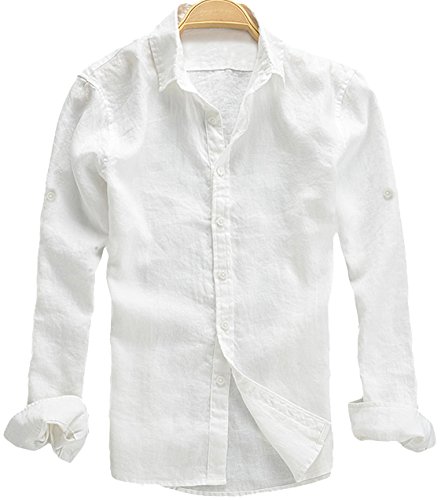 Men's Linen Shirts: Amazon.com