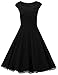 Dresstells Women 1950s Retro rockabilly dress Vintage Audrey Swing Dress