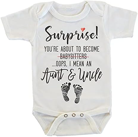 Witty and Bitty Surprise You're About to Become A Babysitter funny