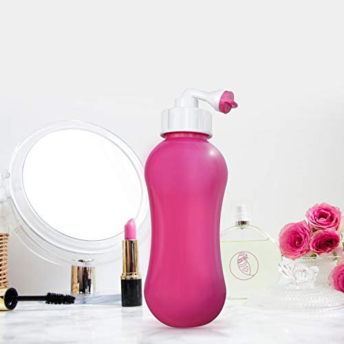 Peri Bottle for Soothing Postpartum Care. Perineal & Hemmoroid Treatment. Post Partum 15oz Portable Bidet with Angled Spout - for Pain After Childbirth - Labor & Delivery Hospital Bag. Shower Gift. - Thumbnail 3