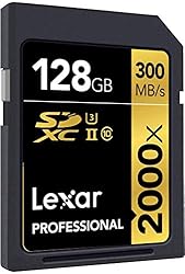Lexar Professional 2000x 128GB SDXC UHS-II Card