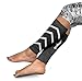 Gabor Fitness Graduated 20-25mm Hg Compression Running Leg Sleeves, Large, Black