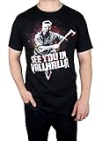 Vikings Ragnar Lothbrok T-shirt Black