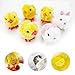 Liberty Imports 1 Dozen Wind-Up Jumping Chicken and Bunnies Party Favors (Pack of 12)