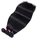 B-fashion Brazilian Straight Human Hair 3 Bundles 14 16 18inch 10A Unprocessed Virgin Straight Hair Bundles Brazilian Hair Straight Bundles Remy Hair Weave Extensions Natural Color