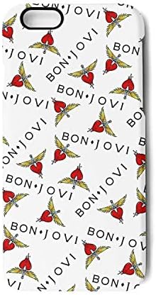 Punk iPhone 7 Plus case Custom Shock Absorbent iPhone 8 Plus case Bon-Jovi-Live- iPhone 7/8 Plus Skin Skid-Proof Covers