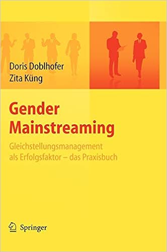 Gender Mainstreaming Gleichstellungsmanagement Als Erfolgsfaktor Das Praxisbuch Amazon De Doblhofer Doris Kung Zita Bucher