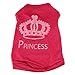 Hot Dog Clothes,Laimeng,New Pet Puppy Dog Cat Summer Shirt Vest T-Shirt Clothes (M, Red)