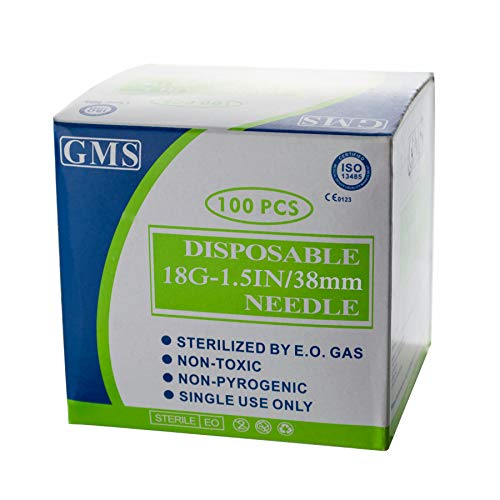 Disposable Sterile 100Pack (18G-1.5IN/38mm) - Thumbnail 4