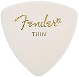 Fender 346 Shape Classic Celluloid Picks (12 Pack) for electric guitar, acoustic guitar, mandolin, and bass