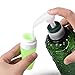 COMFY TRAVEL Small Silicone Bottles Set of 4 x 1.25 oz., Quality BPA Free Silicone, Leak Proof, Squeezable, Easy Clean & Refill, TSA Approved, Perfect Tubes Set for Toiletry Kits, Carry-on Luggage