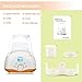 [2018 UPGRADED]Baby Bottle Warmer, Bottle Sterilizer & Smart Thermostat 4-in-1 with Fast Transit Heat, Real Time Temperature LCD Monitor and Precise Temperature Control, fit most brands baby bottles
