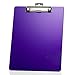 Officemate OIC Recycled Plastic Clipboard, Letter Size, Purple (83064)