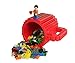 ThinkGeek Build-On Brick Mug Red 12 Oz Hot Beverage Mug
