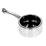 Sterling Silver 3D Kitchen Cooks Saucepan Pot Charm