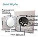Panda Compact Portable Laundry Dryer, 2.6 cu.ft, 8.8lbs Capacity, White, PAN40SF