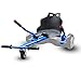 Hishine Hover Kart Hoverboard Seat Attachment for Self Balancing Scooter Adjustable Go Kart Hover Board Accessories for Kids Adults