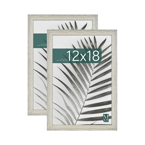 MCS Studio Gallery 12x18 Picture Frame Gray Woodgrain Engineered Wood, Rectangl…