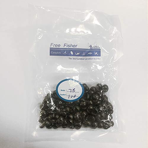 LSHEL Angelblei Set 3,3g à 100 Stück, Abnehmbar Schrotblei, Bleischrot Angel Blei – Bild 7