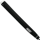 SuperStroke Deep Etched Smooth Putter Grip (Black, Standard, 79g)