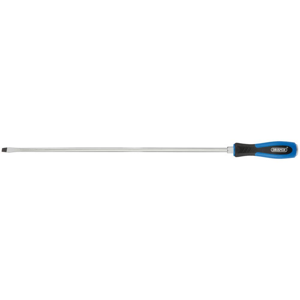 Draper 40751 Pound Thru Plain Slot 8.0mm Screwdriver, 450 mm Blade Length