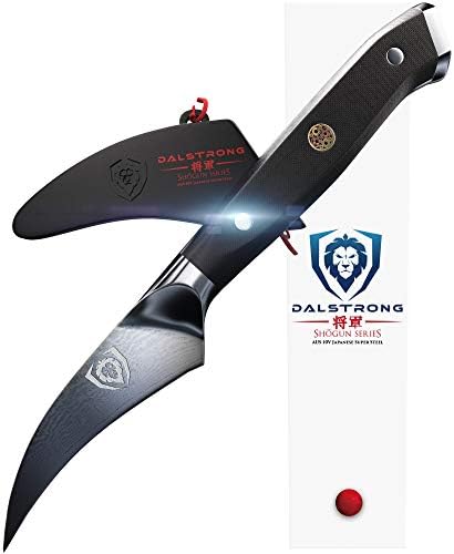 Dalstrong Bird S Beak Paring Peeling Knife Shogun Series Japanese Aus 10v Vacuum Heat Treated 7 6cm Peeler Guard Buy Online At Best Price In Uae Amazon Ae