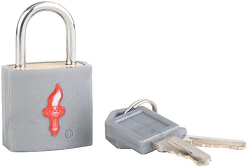 Safe Skies TSA-Recognized Padlock, Gunmetal, One Size