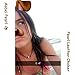 Single Cultured Freshwater Pearl Necklace Choker for Women Genuine Leather Jewelry Handmade 16'' Brown