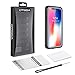 iPhone X/iPhone Xs Waterproof Case, OTBBA Full Sealed IP68 Certified Snowproof Dustproof Shockproof Heavy Duty Protection Underwater Case for iPhone X/iPhone Xs (Black-Translucent)