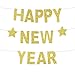 KatchOn Glitter New Year Banner - 10 Feet, Pre-Strung | NYE 2025 Decoration