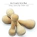 AINOLWAY Medium Large Rope Dog Toys 6 Pack Set, 4 Sturdy Rope Toy with Ball and Handle for Tug of War & 1 Wooden Dog Bone & 1 Squeaker Football, Assortment for Large Breeds and Big Puppies