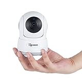Home Wireless Security Camera Monitor Baby,Elderly, Dog 720P Nanny Cam, 2.4G Video Monitor HD WiFi Small Camera with Pan Tilt, Night Vision, Two-Way Audio