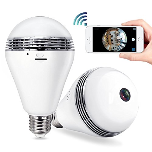 Security-Camera-Bulb-Wifi-System-TecBillion-Updated-Version-Home-Security-Camera-Light-Bulb-Wireless-Outdoor-Wide-360-Degree-Lens-Video-Digital-Wifi-Indoor-Security-IP-Dome-Camera-White