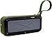 Portable Waterproof Speaker, Wireless Outdoor Speakers for iPhone with Fm Radio, Loud Dual Strong Bass, Microphone, NFC