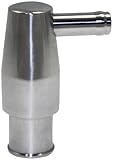 PCV Valve, Push-In Smooth with Grommet (Polished Aluminum)