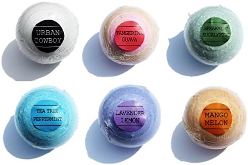 Molleycoddle Market - Bubble Bath Bombs Gift Set - For Women, Men, Kids, and Baby - Lush and Luxury Foam - Large and Colored Spa Bath Bomb