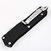 OTF Safety Knife Double Action Dual Edge Black Emergency Outdoor Rescue Knives