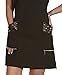 Ladybird Line Rocker Stylist Apron with Metal Studs Faux Leather Stylish Hair Stylist , Barbers & Pet Groomers