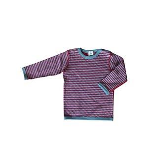Leela Cotton Baby/kinderen omkeerbaar shirt met lange mouwen biologisch katoen