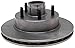 ACDelco Silver 18A183A Front Disc Brake Rotor and Hub Assembly
