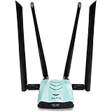 Alfa AC1900 Wifi adapter - 1900 Mbps 802.11ac Long-Range Dual Band USB 3.0 Wi-Fi Network Adapter w/4x 5dBi External Dual-Band Antennas