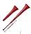 3 Bulk Patriotic Stadium Blaster Vuvuzela Horn (Red, White, and Blue)