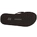 Skechers USA Men's Fray Cotton Thong,8 M US,Black