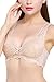 Intimate Portal Women Danielle Wire Free Pocketed Bra Wireless Comfort with Pockets Beige 36C