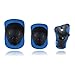 LANOVAGEAR Toddler Helmet for 3-8 Years Kids Helmet Knee Elbow Pads Wrist Guards Adjustable Bike Skating Skateboard Helmet for Kids